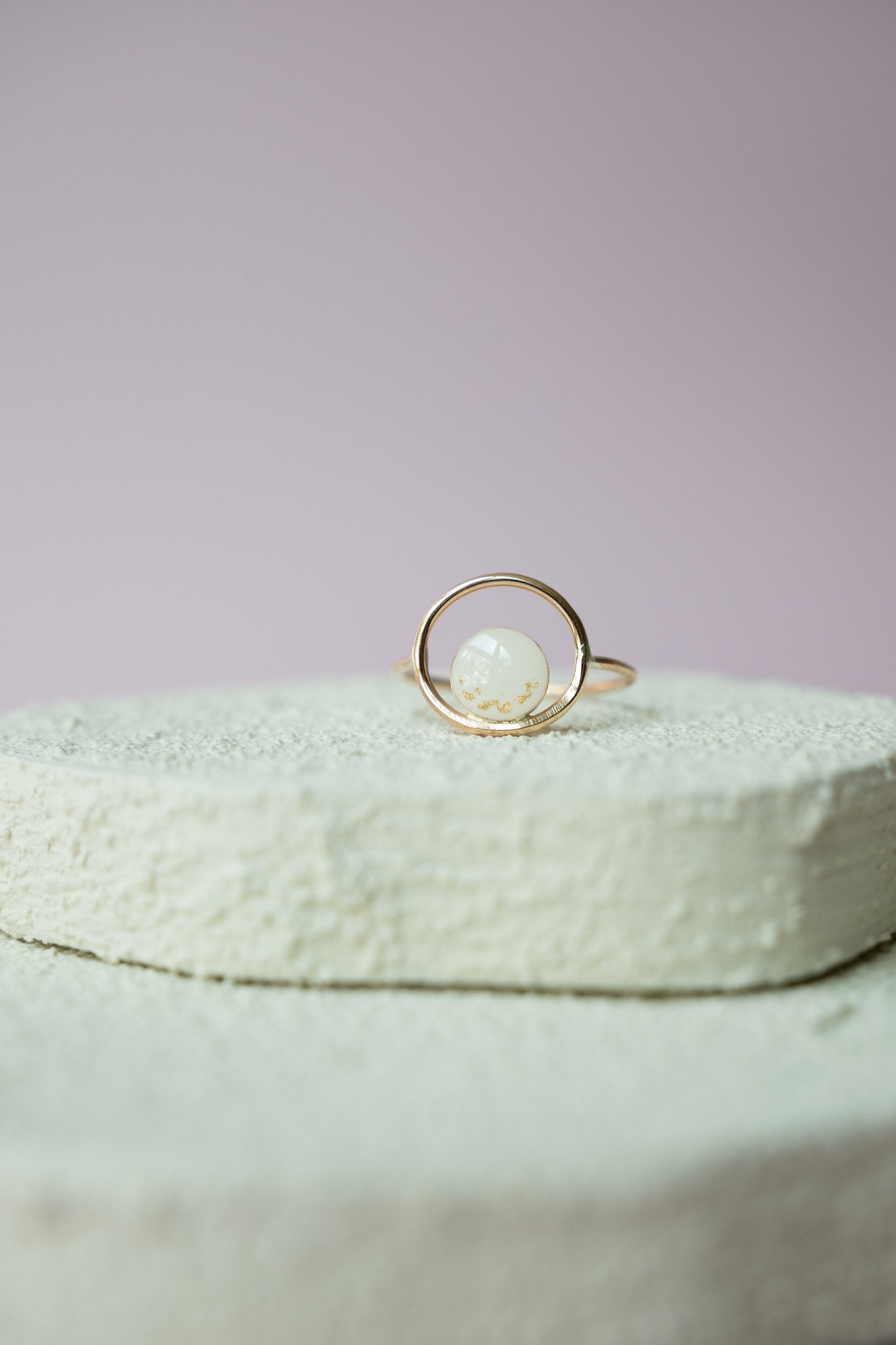 Open circle ring