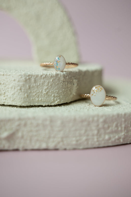Oval rope ring