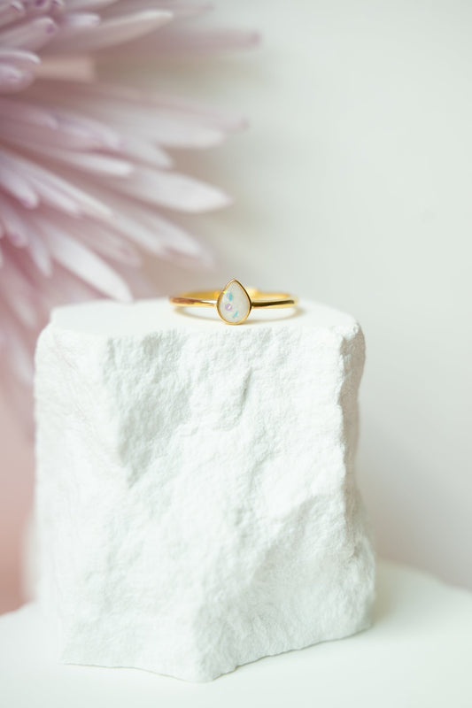 Pear ring