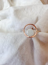 Open circle ring